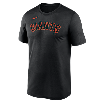 San Francisco Giants Fuse Wordmark Legend Men's Nike Dri-FIT MLB T